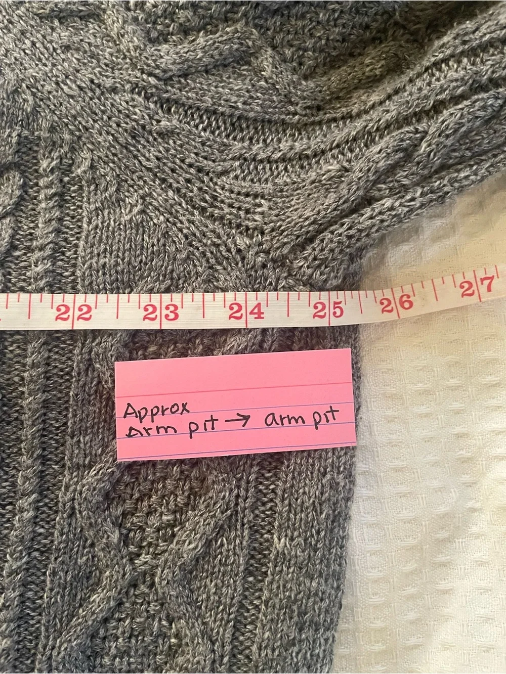 J Crew Men’s Gray Cable Knit Cardigan Sweater Size XL